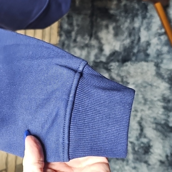 NWT IZOD Blue Pullover Sweatshirt Sz XL - Picture 4 of 9